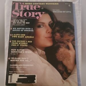 True Story Magazine Vintage August 1978 "The Eyes Of Love"
